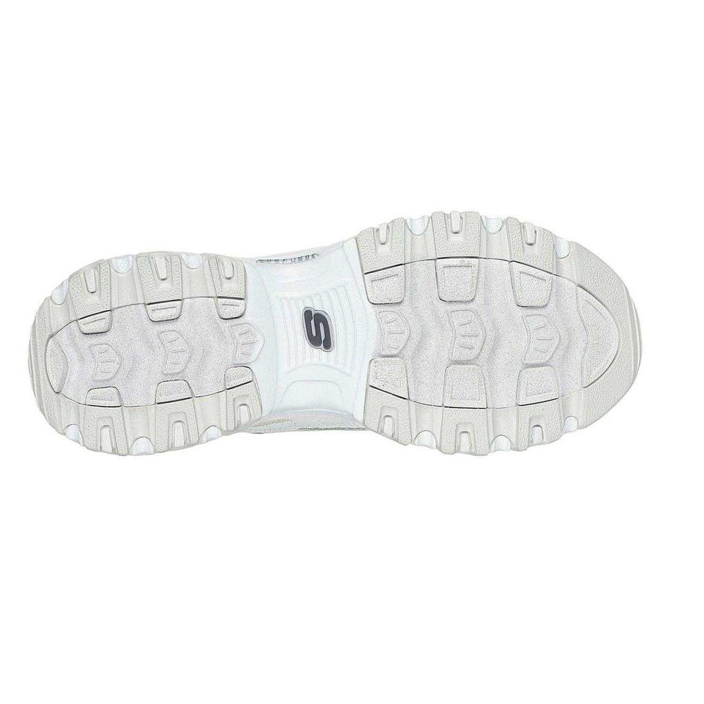Skechers Damen Dlite Chic Leder Plateau Sneaker