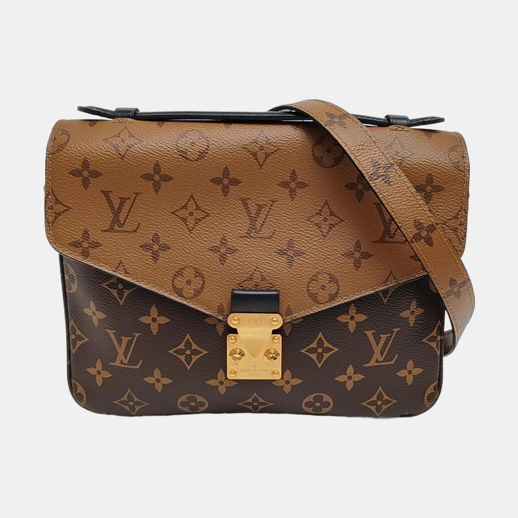 [Pre-Owned] Louis Vuitton Pochette Metis 'Brown Monogram Reverse Canvas' - Very Good #1K72HCE