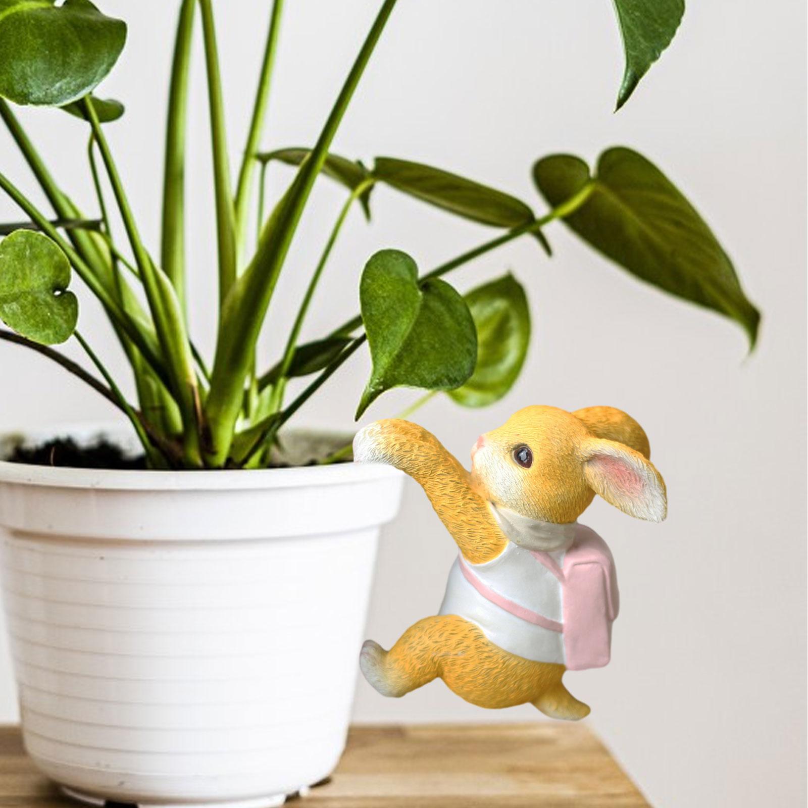 

Статуэтка для сада животных, миниатюрная статуэтка из смолы, декоративная скульптура для газона, двора, террариума, балкона, украшения дома