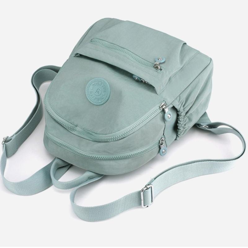 Modischer Rucksack für Damen Outdoor Freizeit Vielseitiger Rucksack Schüler Schultasche Outdoor Sportrucksack Reise Tragbar Mehrere Taschen Mommy Bag