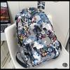 Schoolbag High value lightweight student schoolbag Large capacity fashion graffiti casual back High school students men and women outdoor backpack