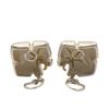 Used TIFFANY&Co. Earring Maple leaf Silver925/K18 yellow gold 17.5g Silver gold combination