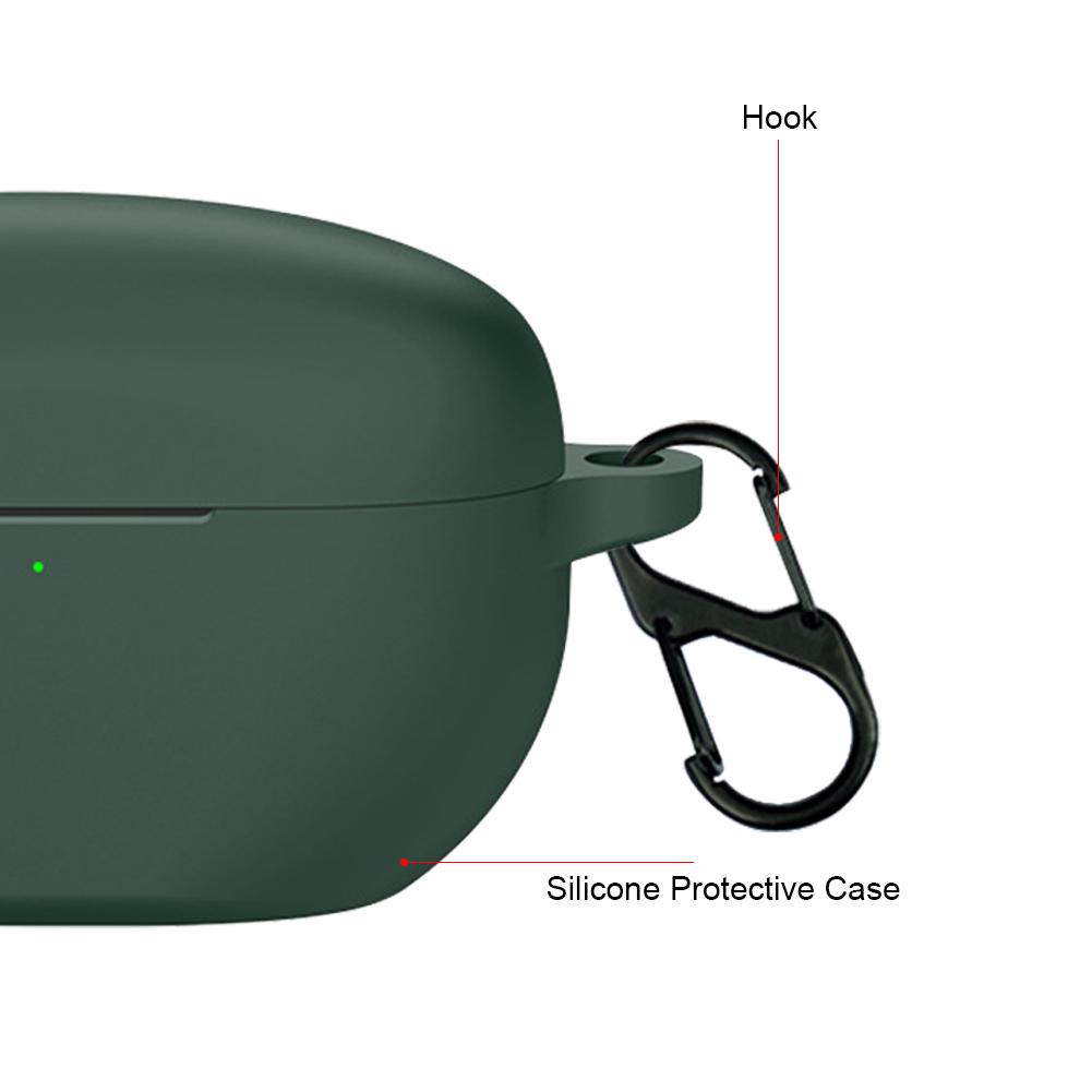 Silicone Headphone Box Case Waterproof Solid Color Wireless Headphones Cover Fall-protection Anti-loss for Sony WF-1000XM5