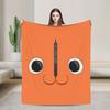 Anime C-Chainsaw Man Pochita  Blankets Quality Soft Warm  Bedding Throws Winter Camping Living Room Novelty Bedspread