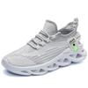 Spring and summer new large size casual sports running shoes breathable and lightweight net shoes dad shoes