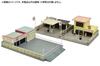 TOMYTEC Building Collection 183 Closed Gas Station A Diorama Supplies