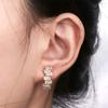 Clip  Fashion Jewelry Gold Color Ear Bone Clip Clip Earrings Zircon Ear Clip Korean Earrings