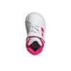 Adidas Grand Court Fashion Comfortable Versatile Mid-Top Walking Shoes Baby Shoes White JS1682