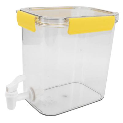 Buzdolabı Soğuk Su Isıtıcısı 3.5L Musluklu Çok İşlevli PET Ekonomik Pratik Buzdolabı İçecek