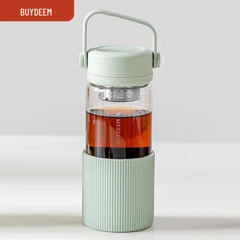 Buydeem 470ml Portable Titanium Tea Infuser Bottle