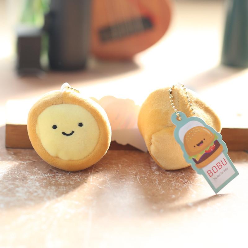 Egg Tart Jellycat Stuffed Animal Keychain Plush Toy Cute Gift For Decor Kids