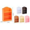 2pcs Plastic Supermarket Display Shelf  Miniature Furniture Accessories
