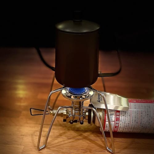 Stainless Steel Coffee Drip Pot with Lid, Heat-Resistant, Suitable for Direct Heat, Not Induction Compatible, Narrow Spout Design with Measuring Measu