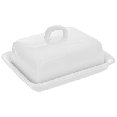 Ceramic Butter Dish White Butter Dish Butter Container ORION 150500