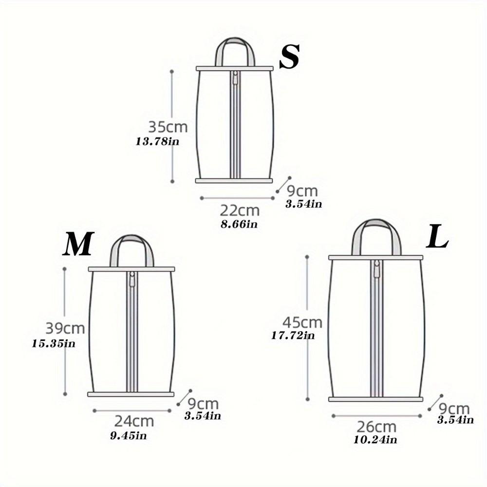 Tragbare Wasserdichte Schuhaufbewahrungstasche Transparenter Feuchtigkeitsgeschützter Schuhorganisator Reiseaufbewahrung Staubdichte Schuhtasche