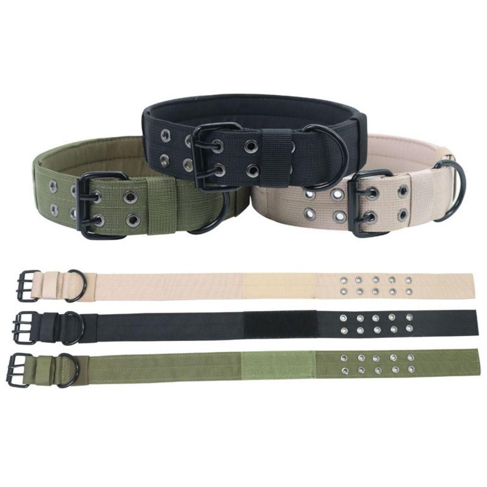 Wear-resistant for Outdoor Tactical Dogs Collar Pets Collars Dog Accessories Shepherd Training Rope