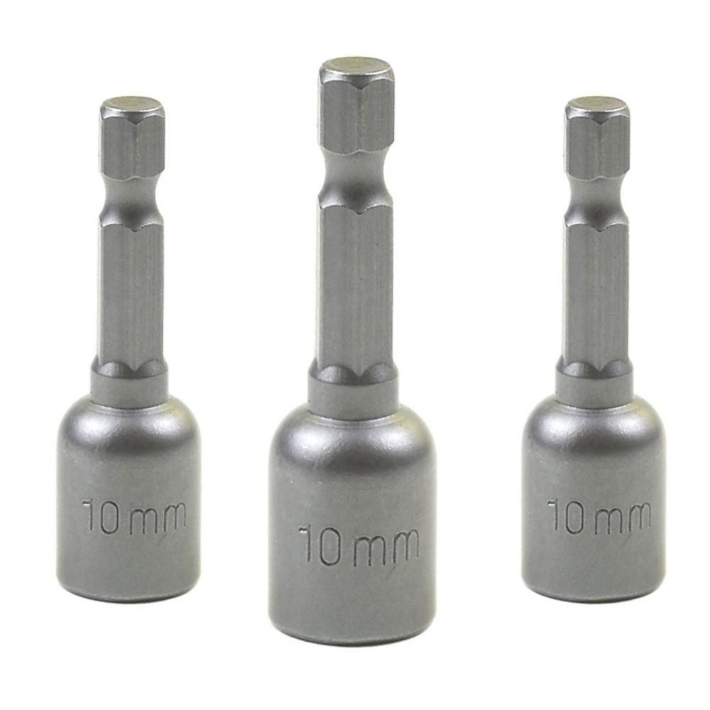 Deepen 6-13 Mm Impact Set Magnetic 1/4” Hex Steel Adapter Set 48mm Drill Bit Set Magnetic Nut Screwdriver Hand Tools