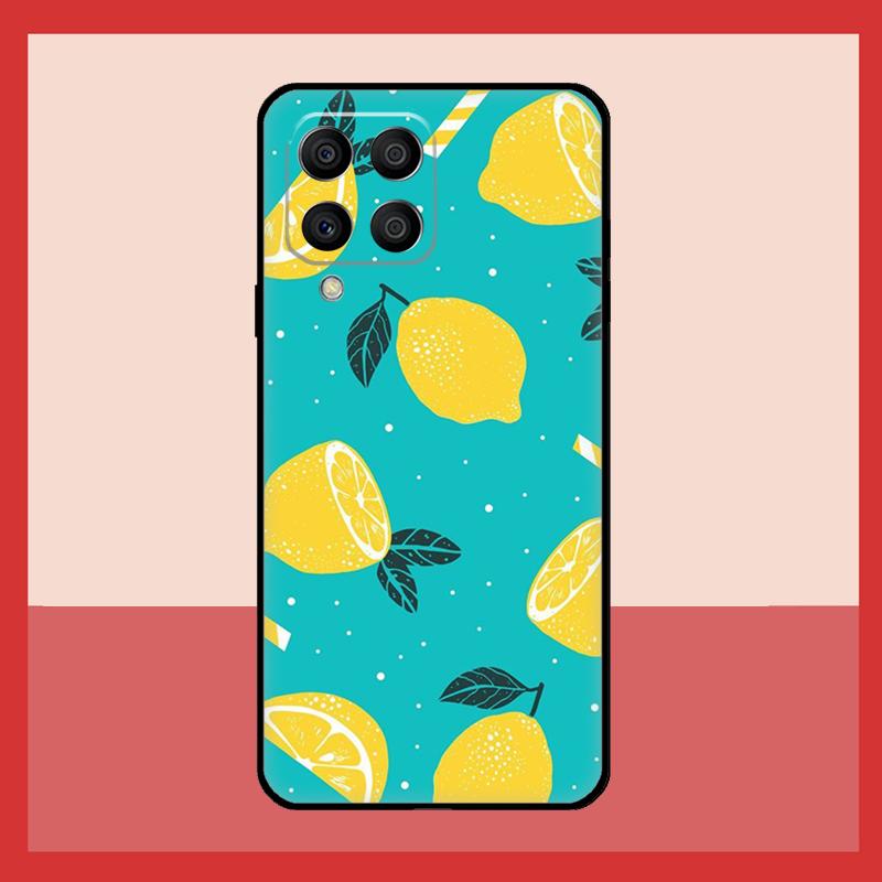 Fruit Lemon Case For Samsung Galaxy M11 M31 M14 M34 M54 M12 M32 M52 M15 M13 M06 M16 M36 M56 M53 M35 M55