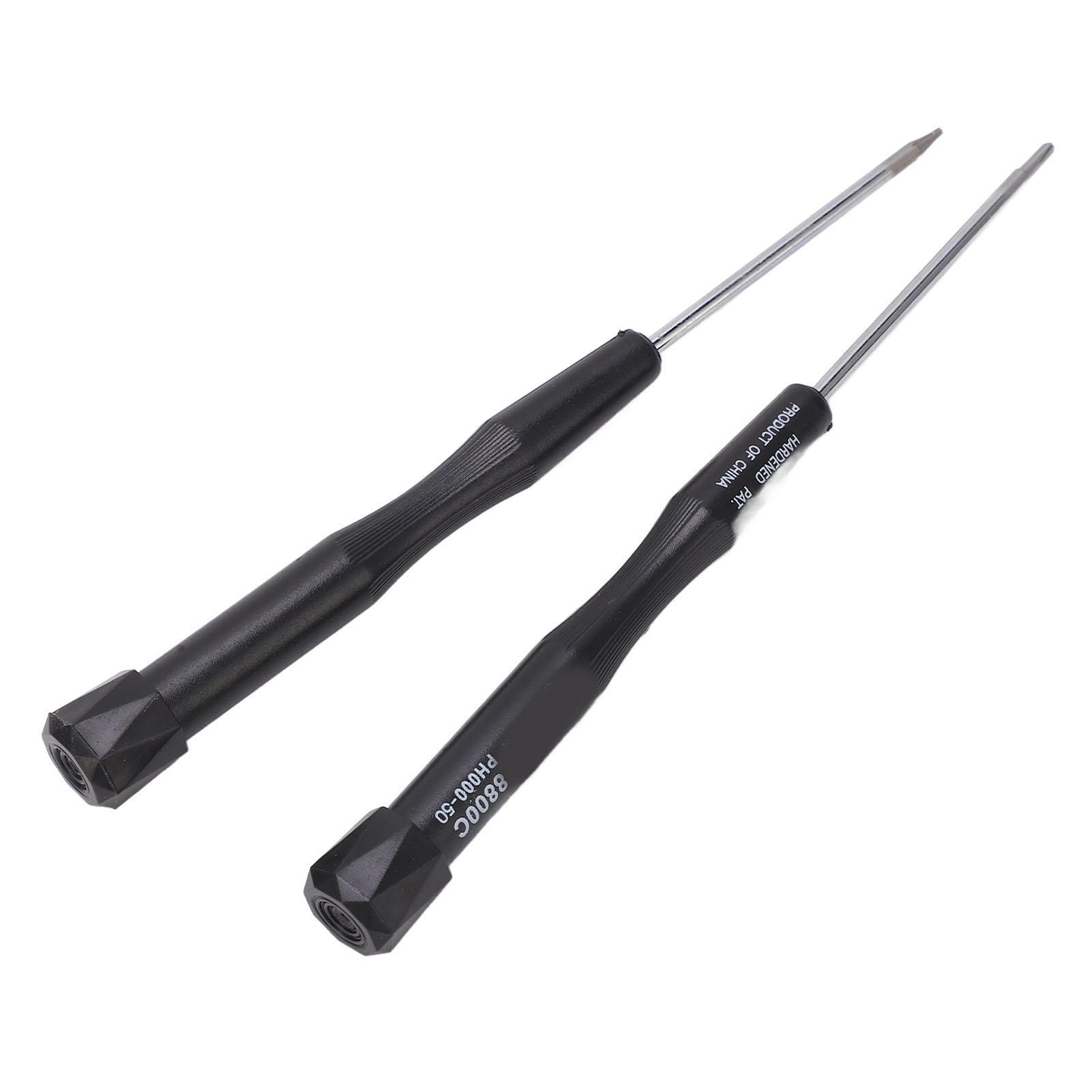 

2PCS Screwdriver Kit Professional Anti Slip Handle Magnetic Screwdriver Bit for Maintenance 8800C F