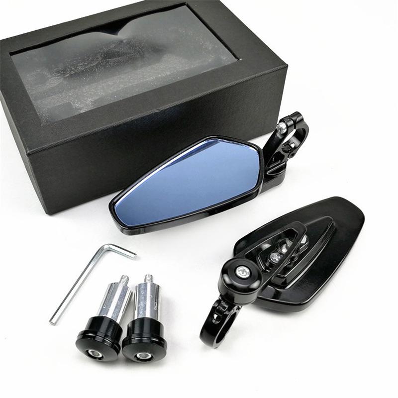 Universal Retro Aluminum CNC Motorcycle Handlebar Mirrors for Harley/CF150NK.