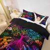 Erosebridal Sugar Skull Comforter Cover Set Skeleton Bones Duvet Cover,Gothic Moth Decor Bedding Sets Twin Magic Unicorn Rabbit Skulls Beddi