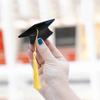 Creative Graduation Cap Hair Claw Yellow Tassels Commencement Hair Accessory  Party Celebration