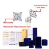 D Color 1ct  Moissanite Stud Earrings For Women Luxury Jewelry Original 925 Sterling Diamond Wedding Party Earring Gift