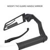 Easy Install Vibration Resistant Rear View Mirror With Wide View Motorcycle Accessory Handlebar Side Mirror