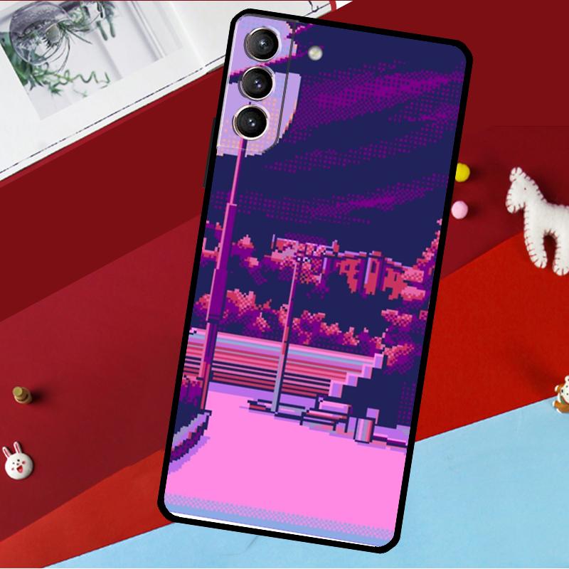 ART PIXEL AESTHETIC INDIE GEEK Funda For Samsung Galaxy S26 S25 S23 S22 S20 S24 Ultra S9 S10 Plus S21 FE S25 FE Phone Case