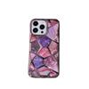 Applicable to iPhone15 electroplated marble mobile phone case Apple 14promax water cube 13 anti-drop 12 protective case
