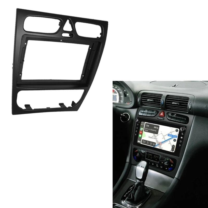Stylish 9Inch Car Stereo Panel For W203 W209 W463 W639 2002-2004 Stereo Panel Mounting Installation Trim