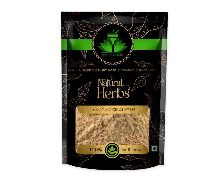 SAI HERBS Ylang Ylang Extract Powder - Cananga Odorata Extract Powder (100 g)