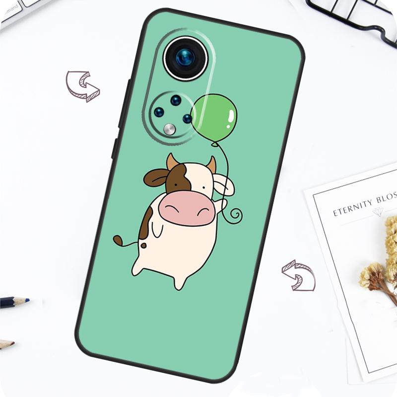 

Мультяшный Милый Чехол с Пятнышками Коровы Для Honor Magic 7 5 6 Lite Honor 200 Pro X8b X9a X8a X8 X9 X9c X9b 50 70 90 Lite Чехол Honor Magic6 Lite