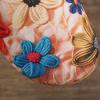 Four Seasons Cartoon Flower Non-slip Breathable Indoor Slippers with Thick Sole for Couples