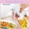 220ml Glass Oil Sprayer Bottle Modern Simple Style Kitchen Household Air Fryer Oil Sprayer Glass Edible Oil Sprayer Mist Bottle Atomizer Oil Can