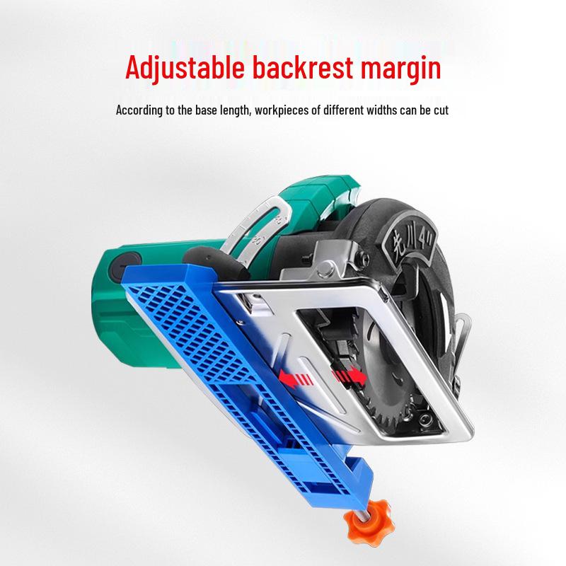 Adjustable Lightweight Woodworking Baffle and Base for Cutting Machine