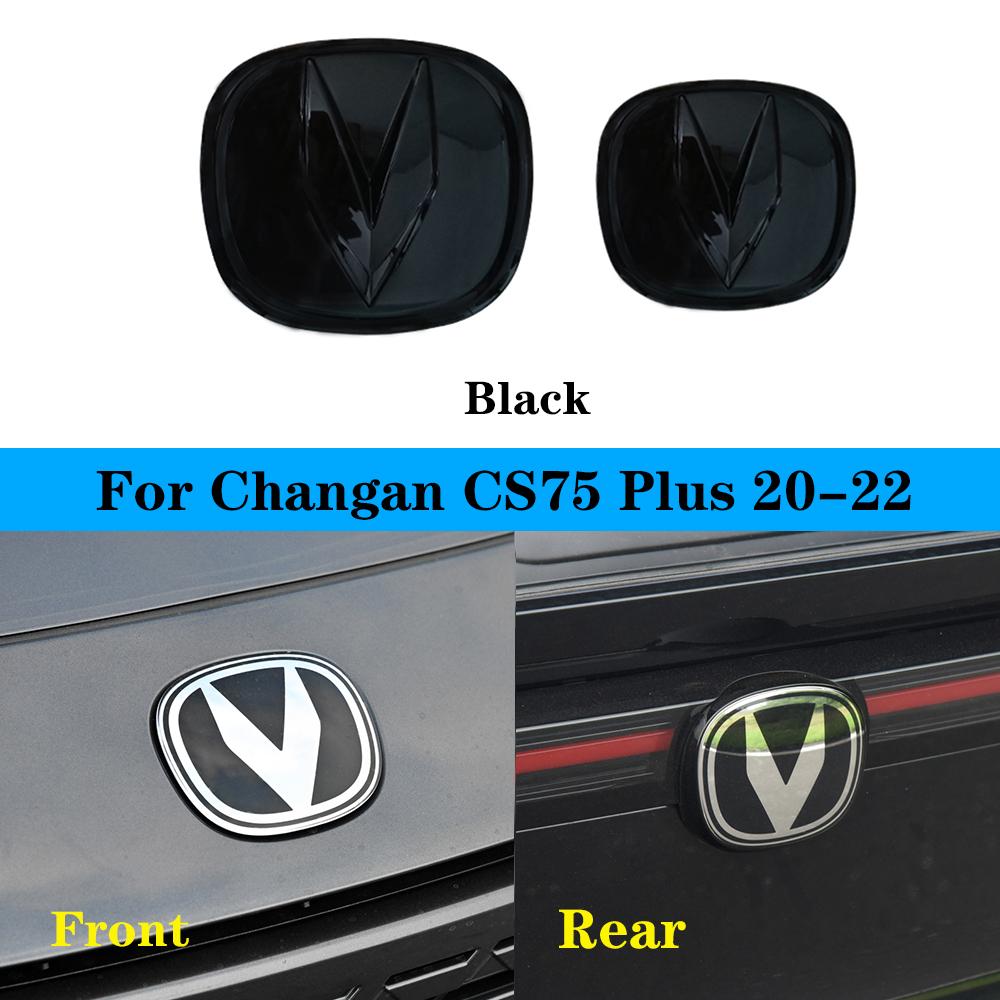 For Changan CS35 Plus CS55 Plus CS75 Plus Car Steering Wheel Logo Front Machine Logo Tail Door Logo Car Wheel Logo Cover Garnish