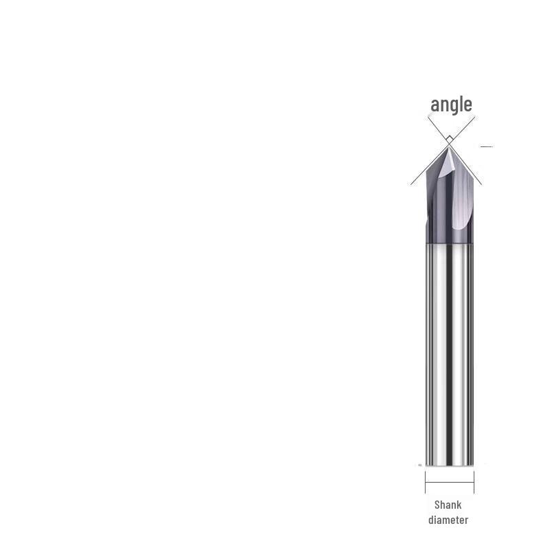 3-ostrzowe narzędzie do fazowania ze stali węglikowej wolframowej, 30°, 45°, 60°, 90°, 120° do aluminium i stali