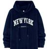 Printed Streetwear 3D Drawstring Hoodie Mens Loose Fit Casual Sport Sweatshirt Winter