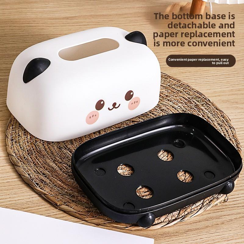 Creative and Cute Home Living Room High Beauty Tissue Box