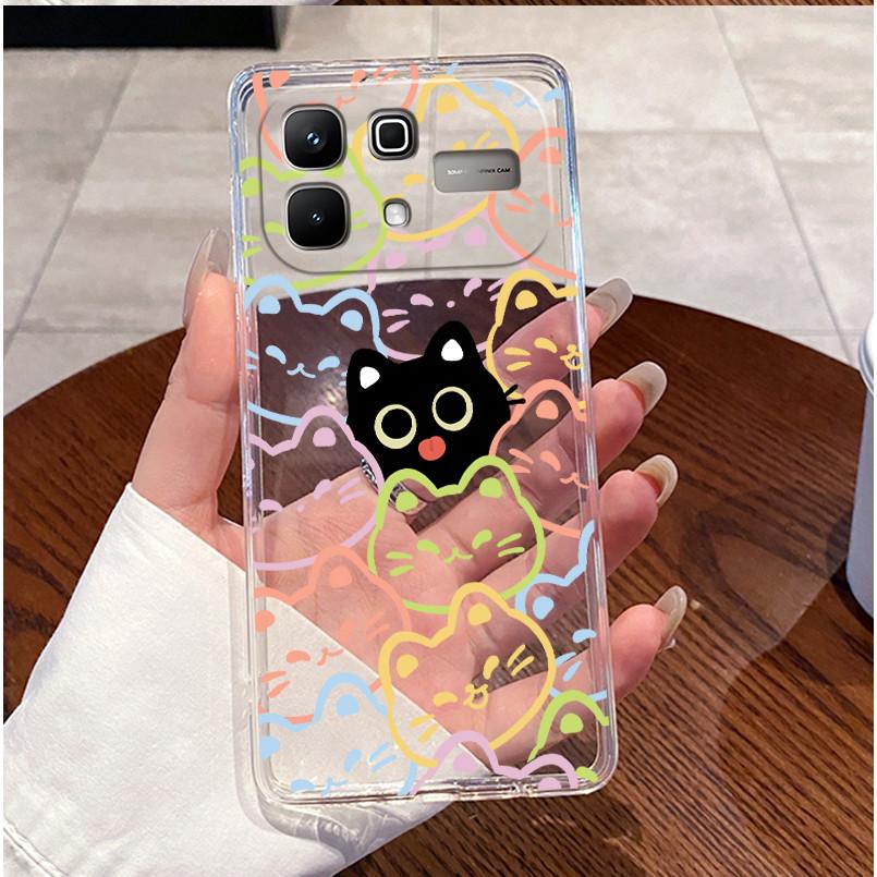 Case For Infinix Note 60 Pro Note60 5G Casing X6879 X6878 Luxury Cute Love Rabbit Funny Clear Slim Soft TPU Silicone Phone Case