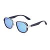 Retro Polarized Sunglasses Men'S High Definition Colorful Oval Frame Sunglasses Trendy Glasses Shades