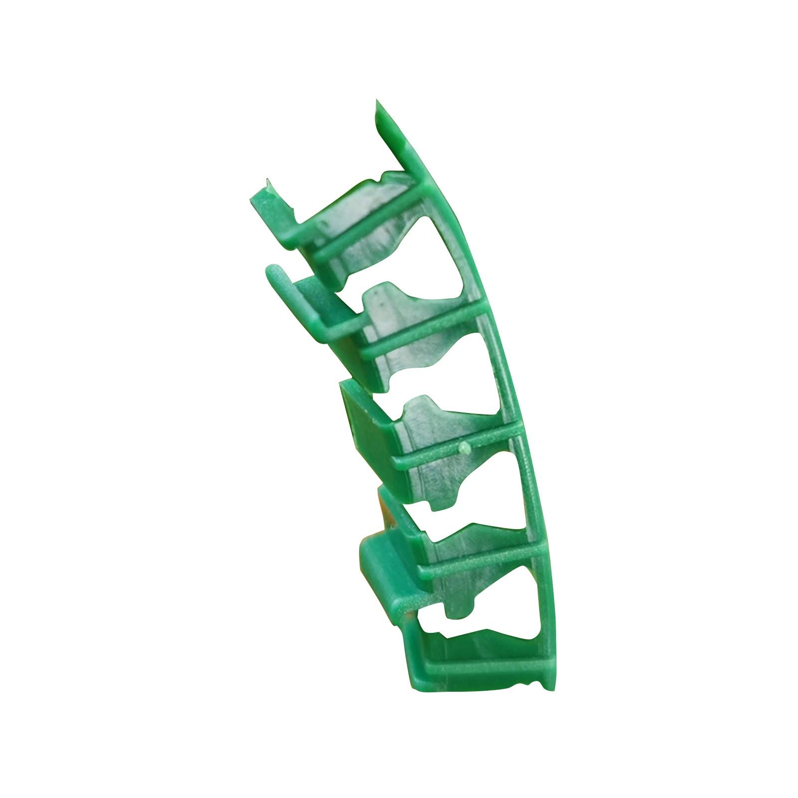 

Устройство для гибки растений, пластиковый зажим для помидоров, фиксирующий зажим, армирующий зажим, ручка для ушей, гибкая ветка, армирующий зажим для ствола One Size белый