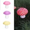 1PC Cartoon diy Party Decor Mushroom Shaped Handmade lantern Paper lanterns Round 3D Hanging