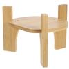 Bamboo Material Sturdy Beverage Dispenser Stand Water Drink Holder Rack Fish Tank Base Plant Stands Indoor Home Decor