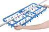 Towa Sangyo SLA Hanger with Side Corner Includes 60 Clothespins Hooks, Hanger,