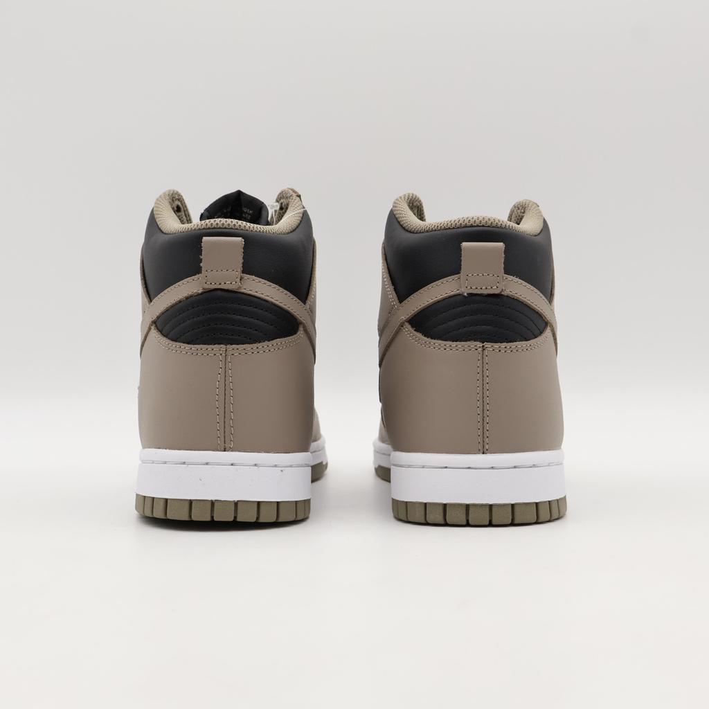 DD1869-002 Nike Dunk High Moon Fossil Black Bitter Dark Brown Ash Grey (Women's)