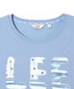 LEE Women'S American Typo T-Shirt Light Blue
