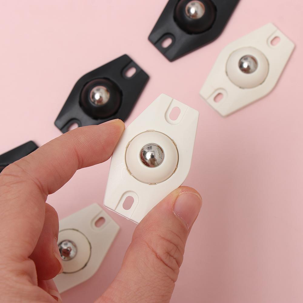 Mini Swivel Casters 360º Universal Wheels Paste Casters Self Adhesive Pulley Mini Universal Pulley