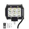 4Pcs Car Lights 6LED Work Lamps Lighting Modified Spot Lights for SUV Motorcycle